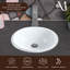 Évier de salle de bain ovale en aluminium martelé à la main en métal 17 po-855320943
