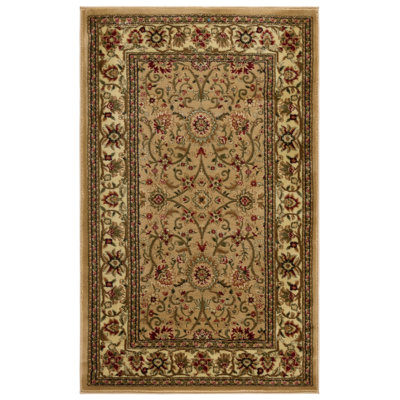 Lyndhurst Oriental Area Rug In Beige / Ivory
