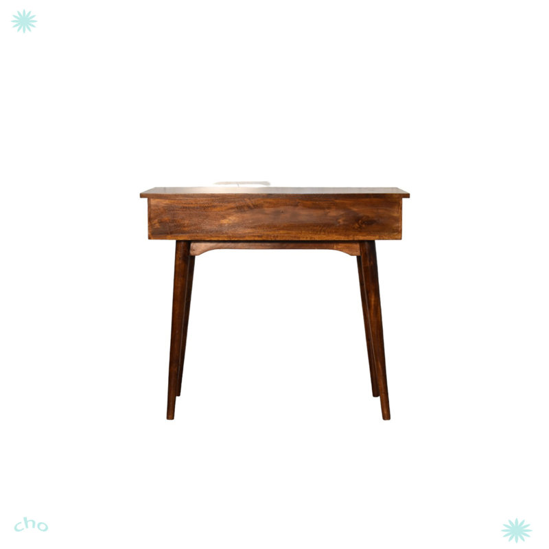 Console à 2 tiroirs Chestnut, Châtaignier