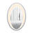 Contemporary Oval Wall Mirror