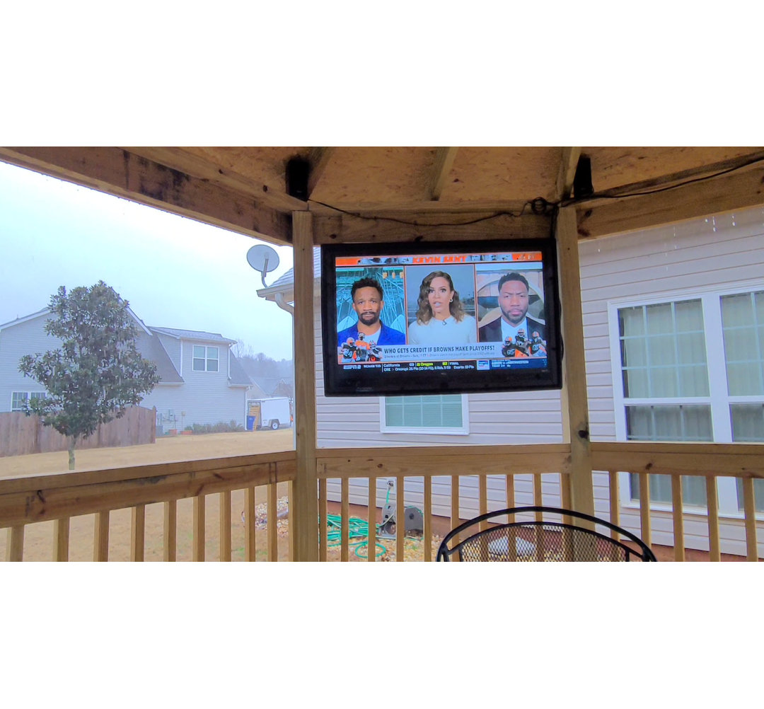 The TV Shield 41.1'' H x 66.4'' W TV Enclosure The TV Shield