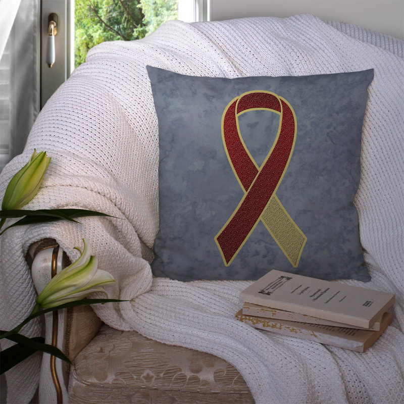 Ruban pour housse de coussin d'extérieur carré, H 18 po x l 18 po x P 5,5 po