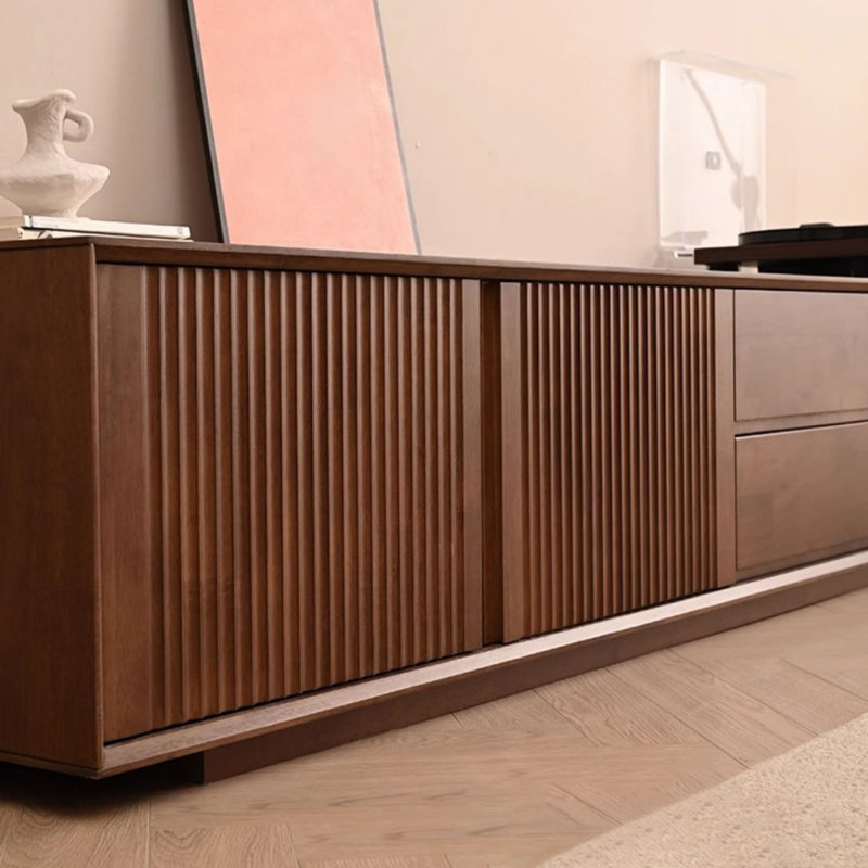 Nut-brown Solid Wood TVStands