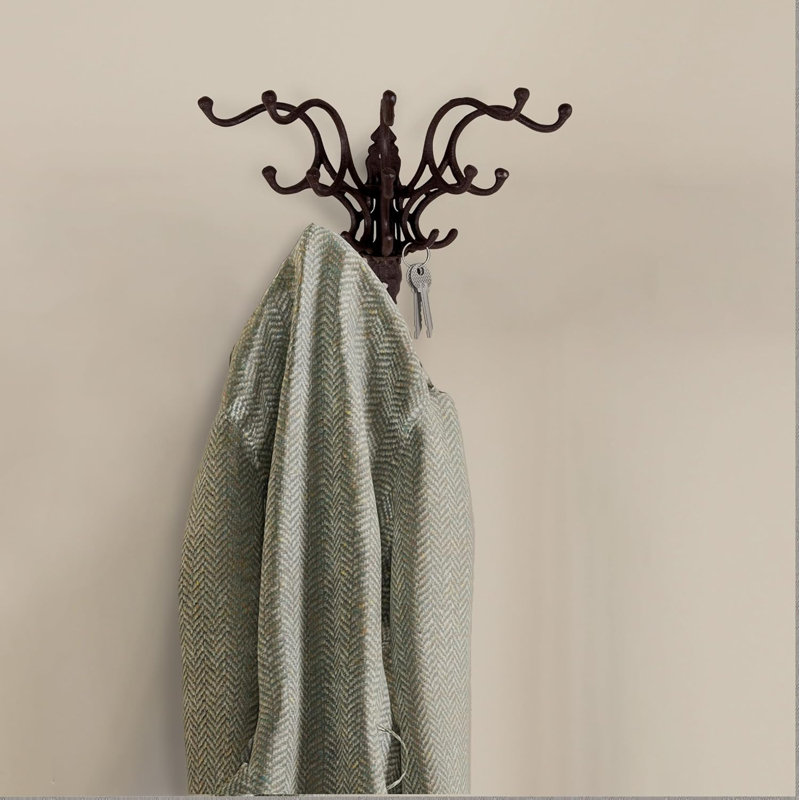 Antique cast iron wall hook