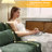 Loveseat Chenille Fabric Sofa, High - Quality Wood Frame, Resilient Sponge, Living Rooms, Reading Nooks-30443534