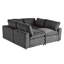 Canapé modulaire rembourré avec espace de rangement-1495041059
