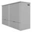 Lit escamotable avec tiroir et ensemble de prises et ports USB, structure de poulie-114201247-114201248