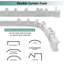 Giza Natural 2cm Curtain Track/Rail-826442667