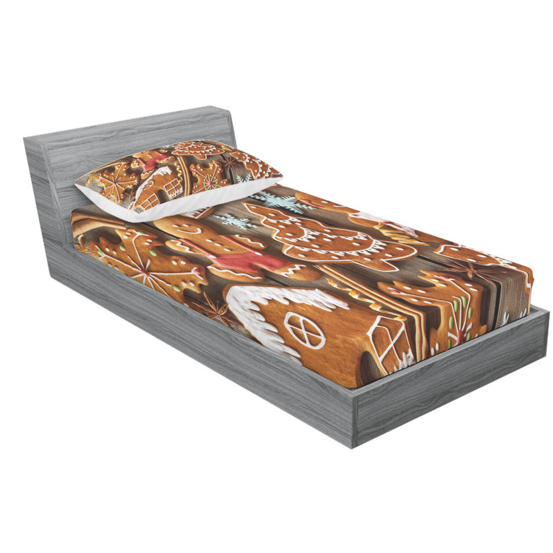 Microfiber Sheet Set, Twin XL Sheet Set with Fitted Sheet