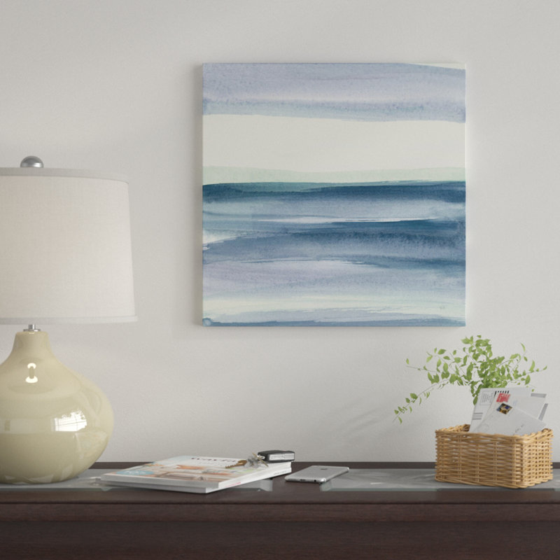 «Mint Dawn IV», reproduction sur toile, H 12 po x l 12 po x P 0,75 po, Toile tendue, Pas de tapis