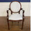 Louis XVI Upholstered Arm Chair