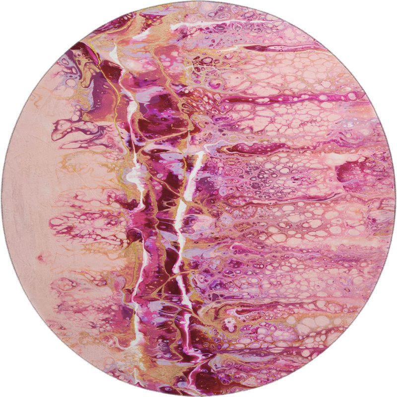 Hintzen Outdoor Rug, Round 8'