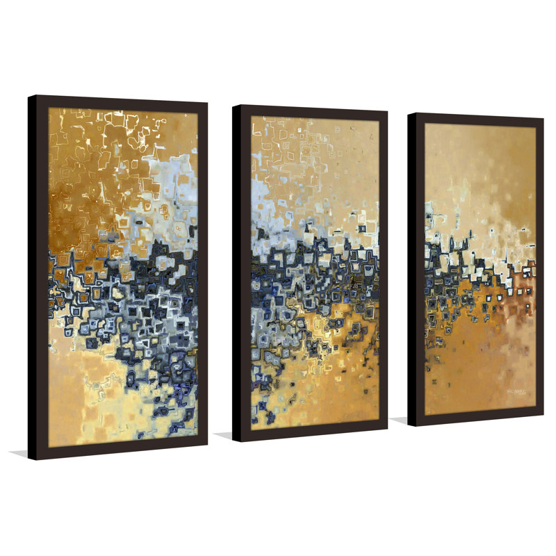 «Philippiens 1 6 Ik» par Mark Lawrence - ensemble de 3 reproductions d'impressions, H 25,5 po x l 40,5 po x P 1 po