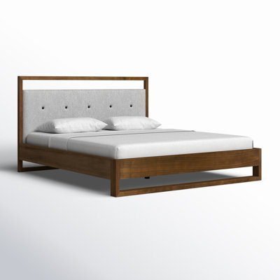 Borough Walnut Platform Bed
