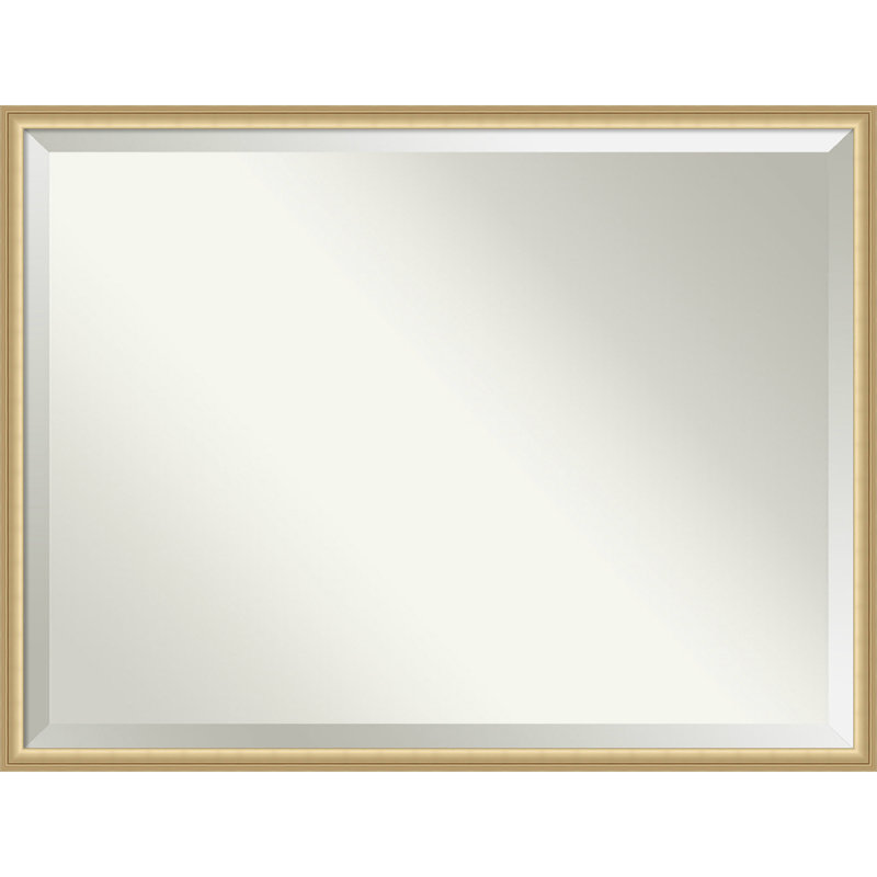 Miroir mural Florence, Or, Rectangle, 31,75 po x 41,75 po