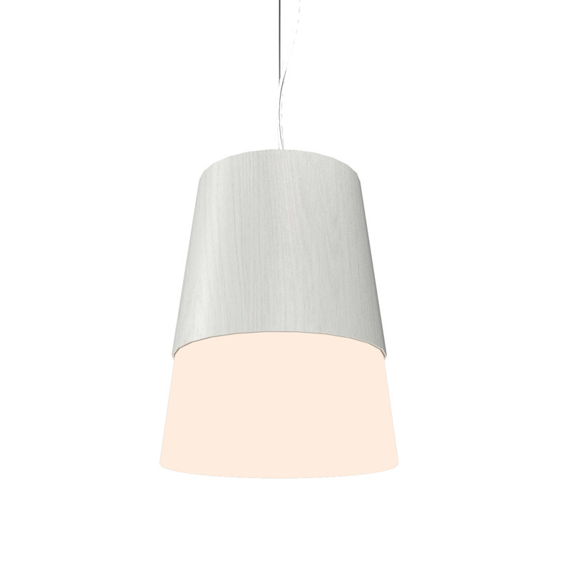 Cônico 1 - Light Pendant, Organic Gold, Organic Gold, 12.99" H x 10.83" W x 10.83" D