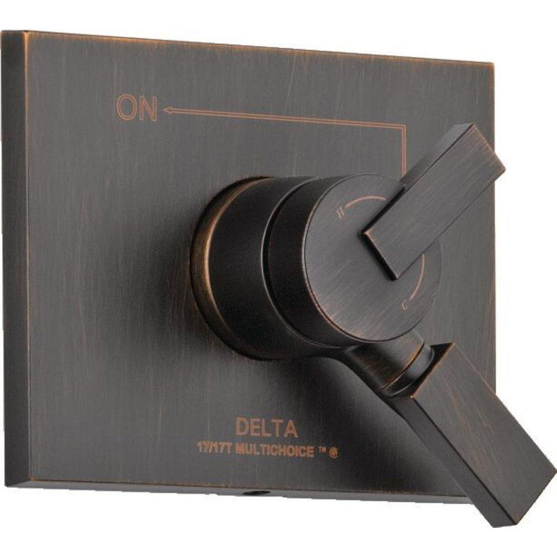 Vero Volume Control Faucet Trim, Venetian Bronze