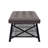 Tufted Faux Leather Like Upholstered Coffee Table
