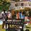 Barbecue au gaz propane à 8 brûleurs et tables d'appoint Royal Gourmet