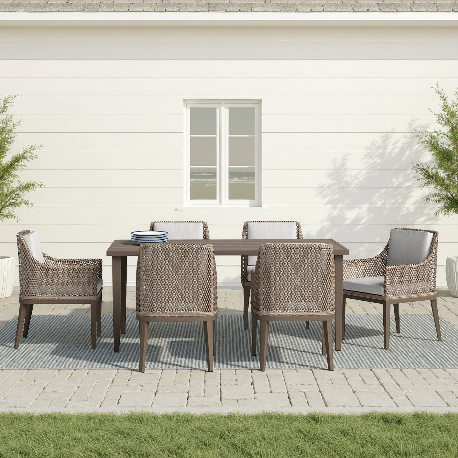 Galilea 71" Patio Dining Set