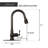Pull Down Kitchen Faucet Single Handle Sink Faucet With Deck Plate-64366493