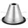 6" Recessed Step Baffle Trim For 6" Housing