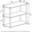 Rayonnage en plastique l 23,58 po Kenrich