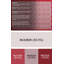 Tapis de zone rose/rouge contemporaine-1845386848