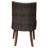 Wood Premium All-Weather Wicker Outdoor Dining Side Chair with Sunbrella® Cushion