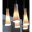 Luminaire suspendu conique à 7 lumières