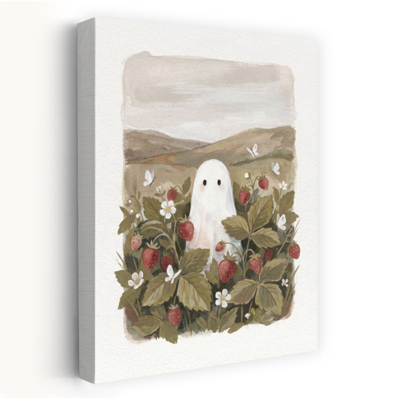 Whimsical Ghost Field by Andreas Magnusson - Wrapped Canvas Print, 45.72 cm H x 30.48 cm W
