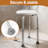 300 lbs Height Adjustable Shower Stool