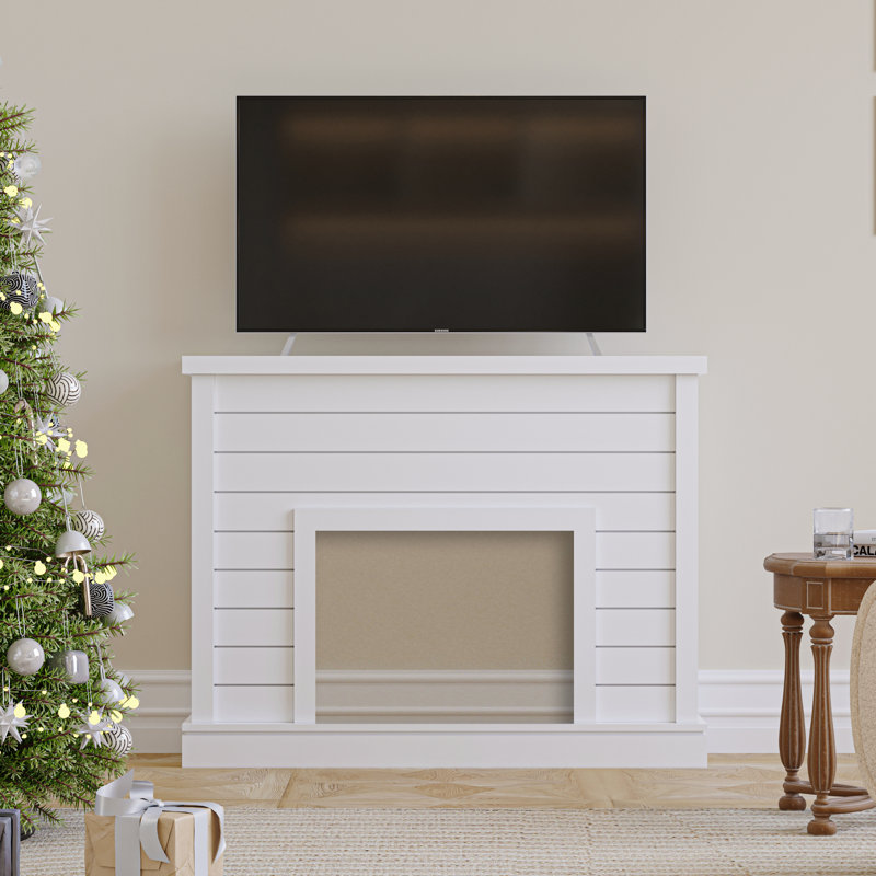 Marliene 47" Fireplace Mantel Surround - White Finish (Mantel Only)