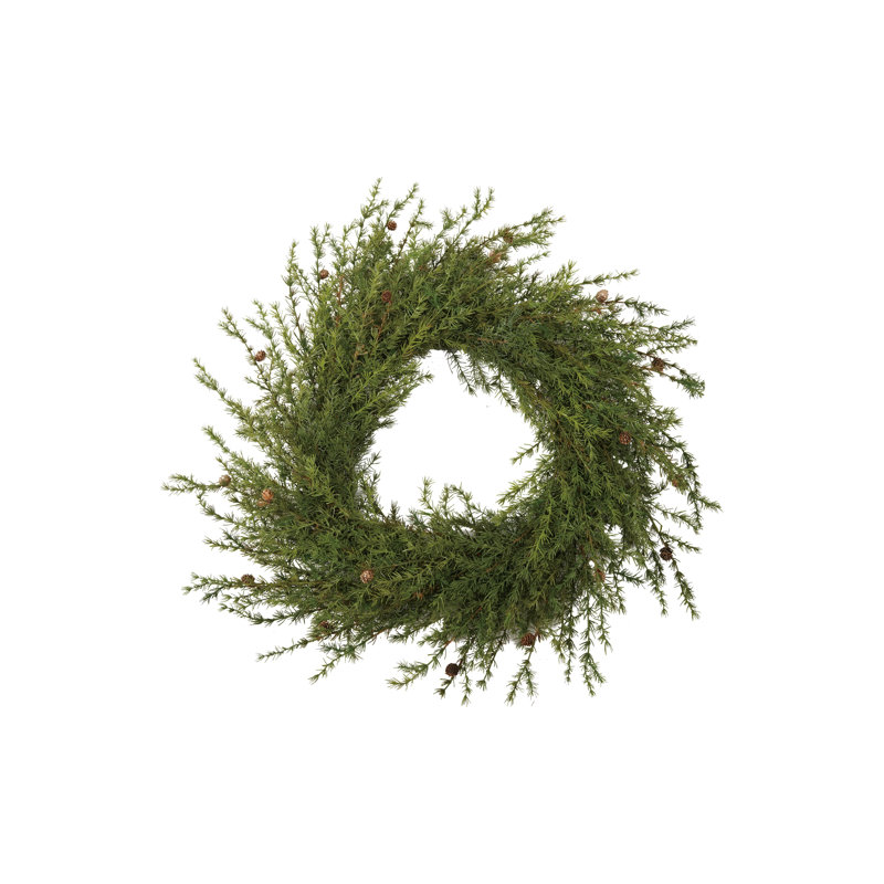 Couronne Evergreen Cedar & Pinecone