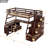Modern Loft Bed With 7 Drawers 2 Shelves And Desk Multifunctional Furniture For Bedroom-137162166-137162165