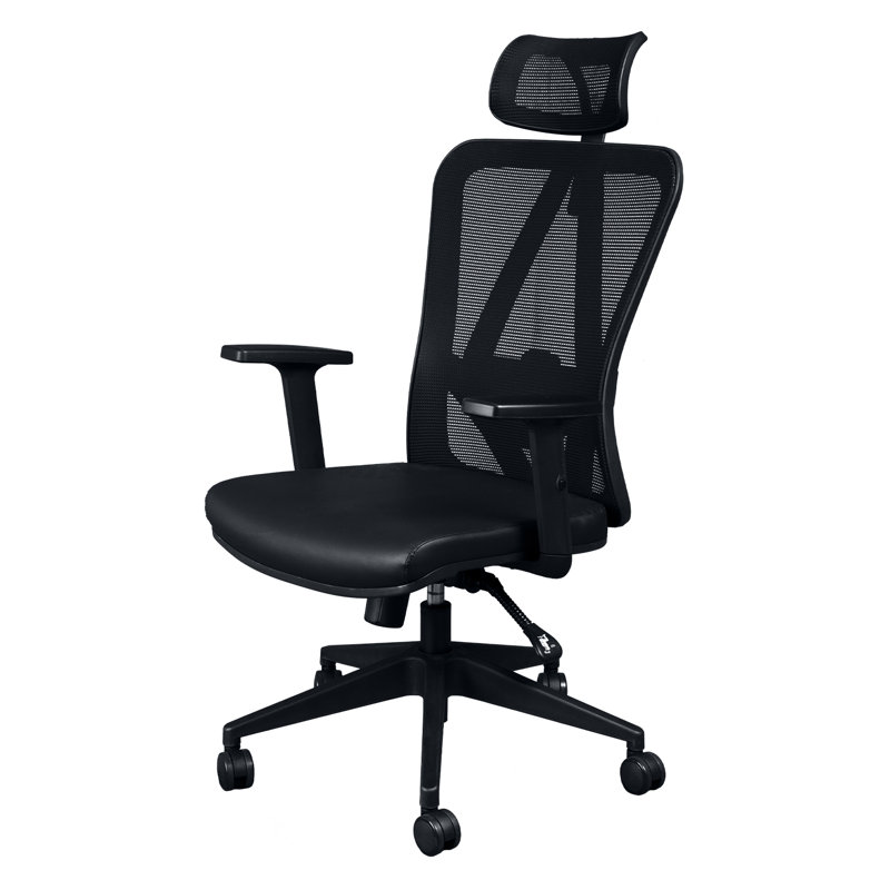 Chaise de travail en filet , Fausse fourrure