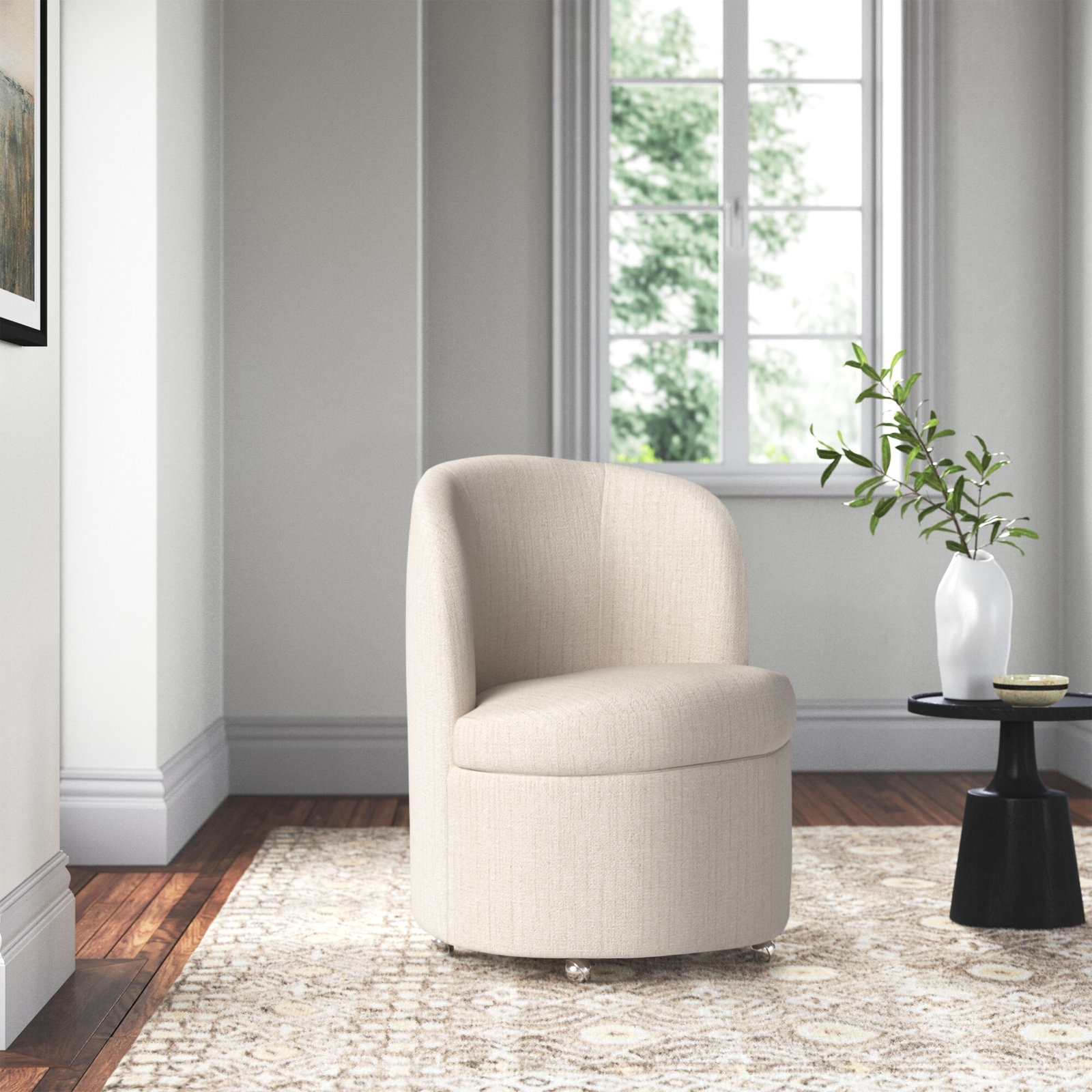 Enie Fabric Upholstered Side Chair