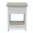 Islamorada - End Table - Dapple Grey and Blanc Finish