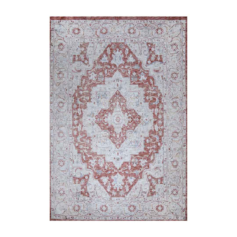 Emerald Rustique Rose Area Rug, Rectangle 120 x 155 cm