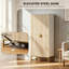 Freestanding Kitchen Cabinet with Double Doors