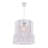 Stylish White Chandelier, Metal Body with Macrame Rope Cap, 12.6 x 12.6 x 13.8 inches | Adjustable Height: Up to 27.6 inches | CE Certified, E27 Socket (Max 40W) | Perfect for Modern Home Décor & Elegant Lighting Solutions
