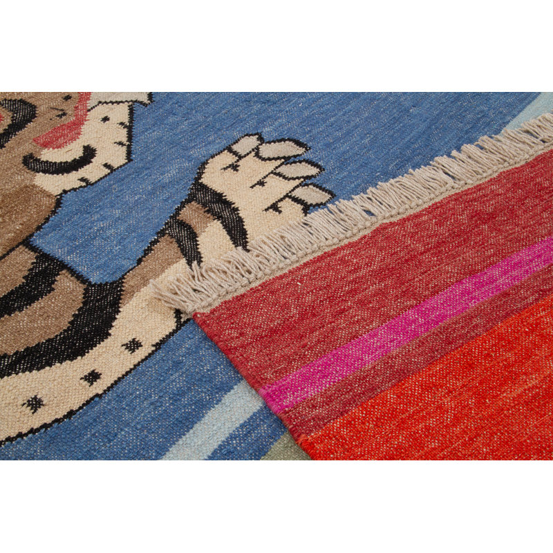 Raiden Ikat Hand Woven Area Rug, Rectangle 160 x 230cm