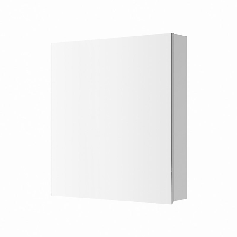 Surface Frameless Mirror Medicine Cabinet, Beveled Mirror Edges Bathroom Medicine Cabinet
