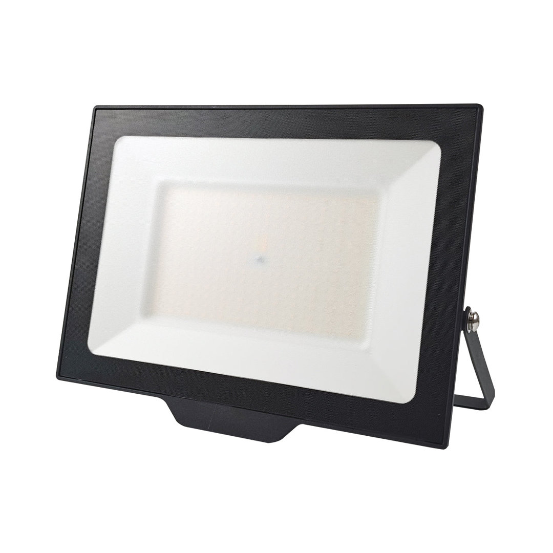 Ener-J 200W LED Floodlight CCT Switchable 3000K 4000K 6000K IP65 Black 20000Lm