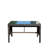 Outdoor Patio Furniture 1 Coffee Table With Clear Tempered Glass