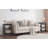Kempst X-Shaped Nightstand Set Open Shelf 3 Tier Storage Nightstand For Bedroom Living Room-398765615-328189167