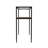 Bladeston Glass-Top Console Table