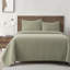Bostwick Stonewashed Cotton Gauze Solid Color Classic Casual Modern Rustic Quilt Set-936751944-873524021