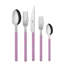 Bistrot Solid 5 - Piece Stainless Steel Flatware Set - Service for 1-1511118389