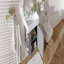 Meuble-lavabo flottant moderne 21,6 po avec lavabo en céramique-806548943